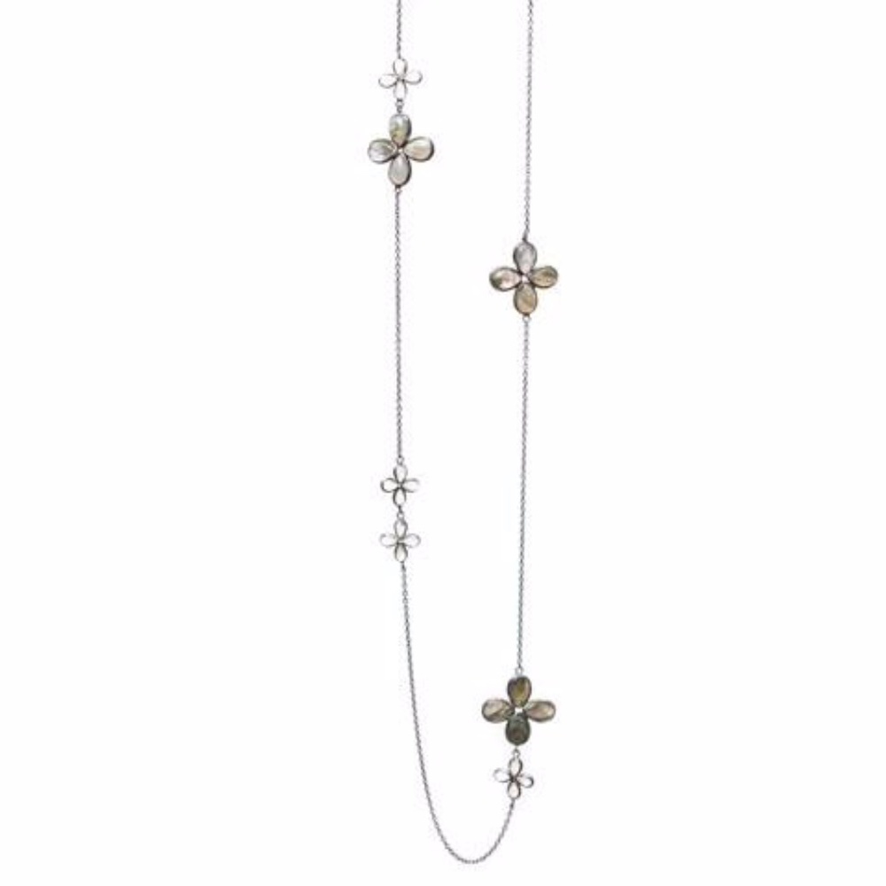 Chloe Labradorite and Moonstone Necklace